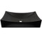 Novatto Modern Matte Black Porcelain Vessel Sink Set with Chrome Drain and Sealer NP-01141MBCH - alternate 4